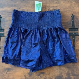 Shimmering Blue Women's Shorts by Poetic Justice